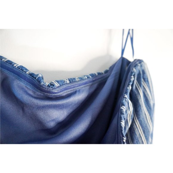 Fashion Nova Denim Skirt Set - Picture 14 of 16